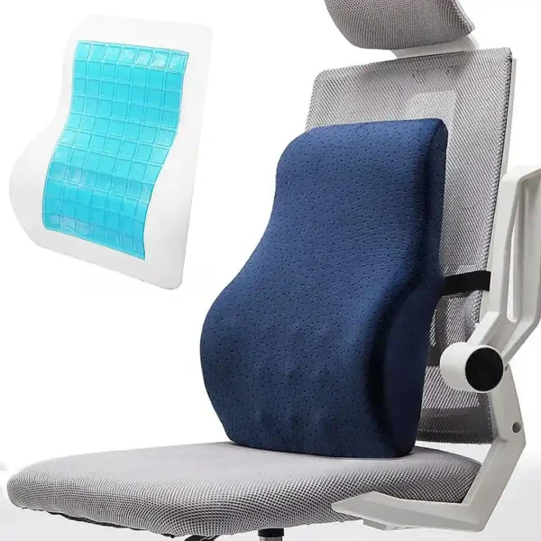 Cojín lumbar ergonómico gel y viscoelastic Tuteque