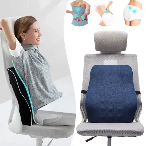 Cojín lumbar ergonómico gel y viscoelastic Tuteque